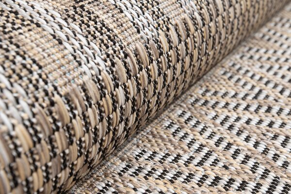 Makro Abra Běhoun Sisal MELISSA KF85A hnědý béžový Šíře: 60 cm