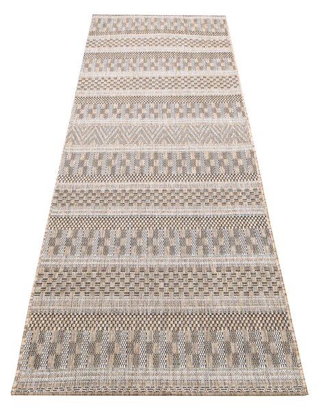 Makro Abra Běhoun Sisal MELISSA KF85A hnědý béžový Šíře: 60 cm