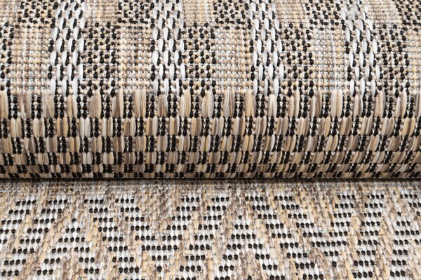 Makro Abra Běhoun Sisal MELISSA KF85A hnědý béžový Šíře: 60 cm