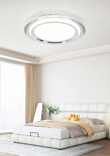 STROPNÍ LED SVÍTIDLO, 45/6 cm Novel - Stropní svítidla