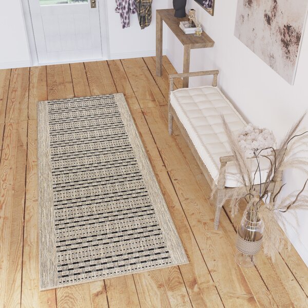 Makro Abra Běhoun Sisal MELISSA KF84A hnědý béžový Šíře: 60 cm