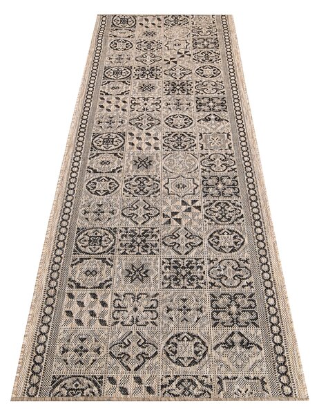 Makro Abra Běhoun Sisal MELISSA KF87A hnědý Šíře: 80 cm