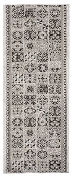 Makro Abra Běhoun Sisal MELISSA KF87A šedý Šíře: 70 cm