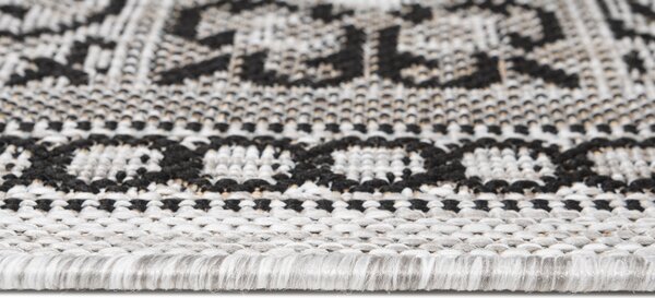 Makro Abra Běhoun Sisal MELISSA KF87A šedý Šíře: 70 cm