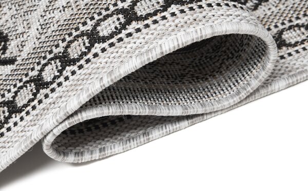 Makro Abra Běhoun Sisal MELISSA KF87A šedý Šíře: 70 cm