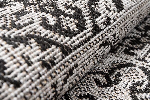 Makro Abra Běhoun Sisal MELISSA KF87A šedý Šíře: 70 cm