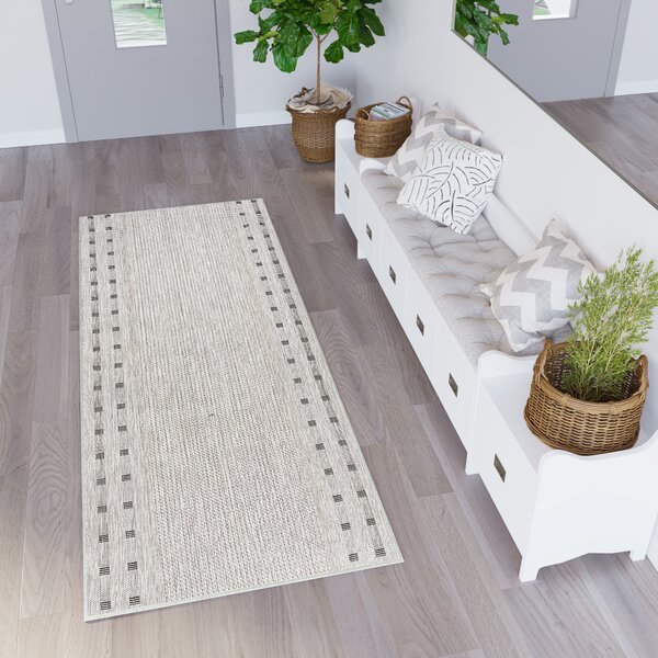 Makro Abra Běhoun Sisal MELISSA KE63A šedý Šíře: 70 cm