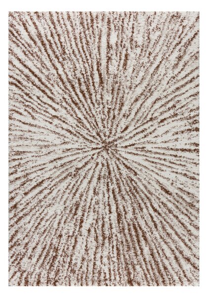 Koberec Softness cream/brown 160x230 cm