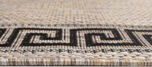 Makro Abra Běhoun Sisal MELISSA KF91A hnědý béžový Šíře: 80 cm