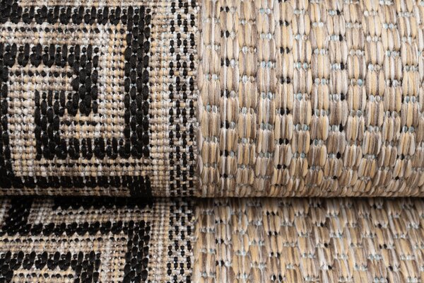 Makro Abra Běhoun Sisal MELISSA KF91A hnědý béžový Šíře: 80 cm