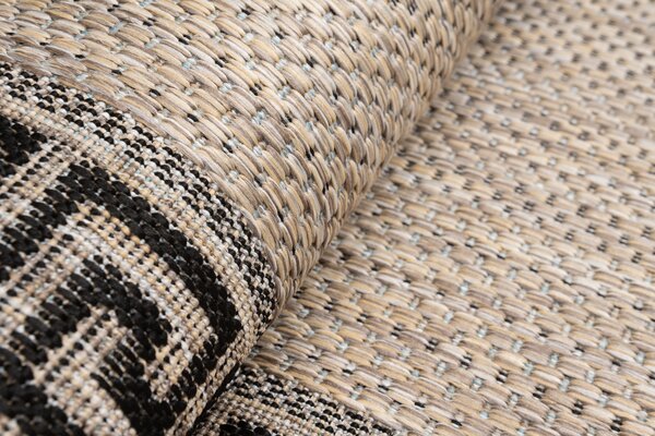 Makro Abra Běhoun Sisal MELISSA KF91A hnědý béžový Šíře: 80 cm