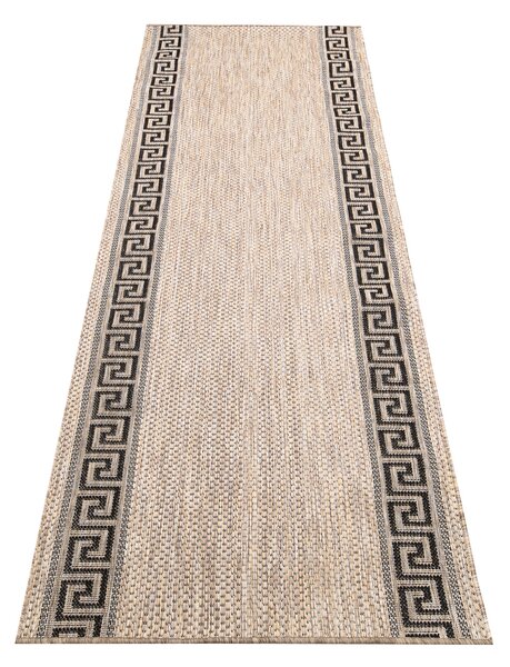 Makro Abra Běhoun Sisal MELISSA KF91A hnědý béžový Šíře: 80 cm