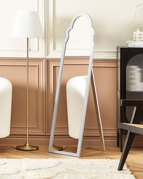 Stojací zrcadlo CHATILLON 150 cm Stříbrná