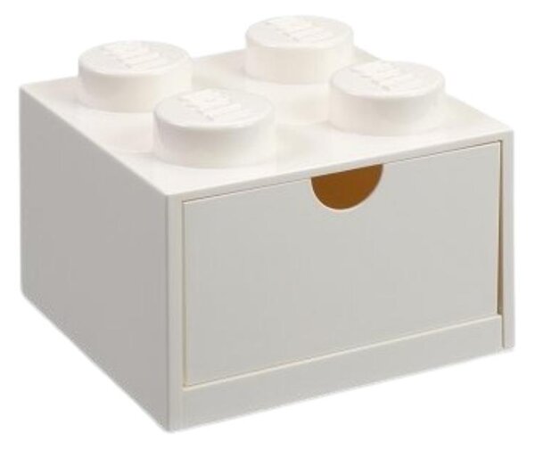Bílý úložný box LEGO® Storage 15,8 x 15,8 cm