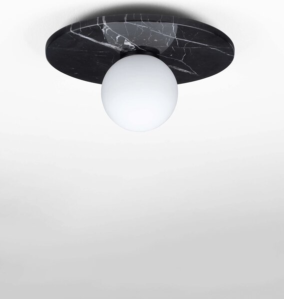 Černo-bílé designové stropní svítidlo Idor