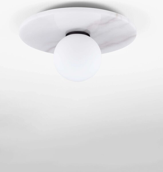 Bílé designové stropní svítidlo Idor – Bílá