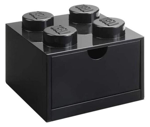 Černý úložný box LEGO® Storage 15,8 x 15,8 cm
