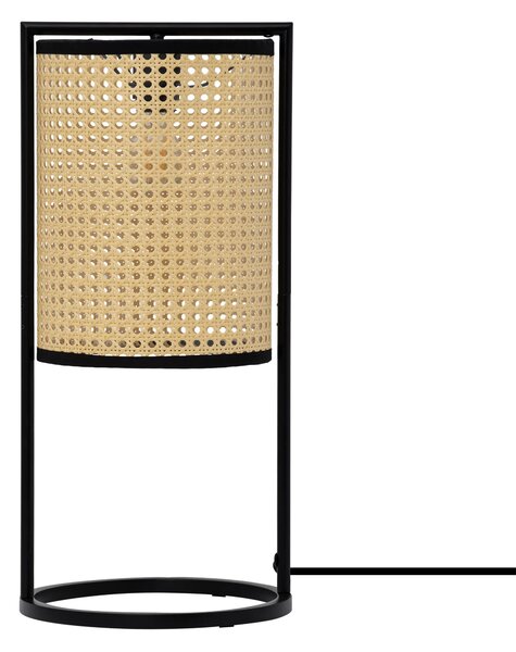 LED přírodní-černá stolní lampa Erto