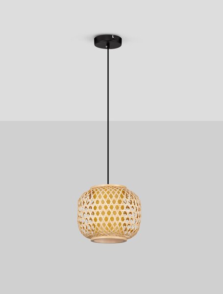 LED černý moderní lustr Asma – Černá