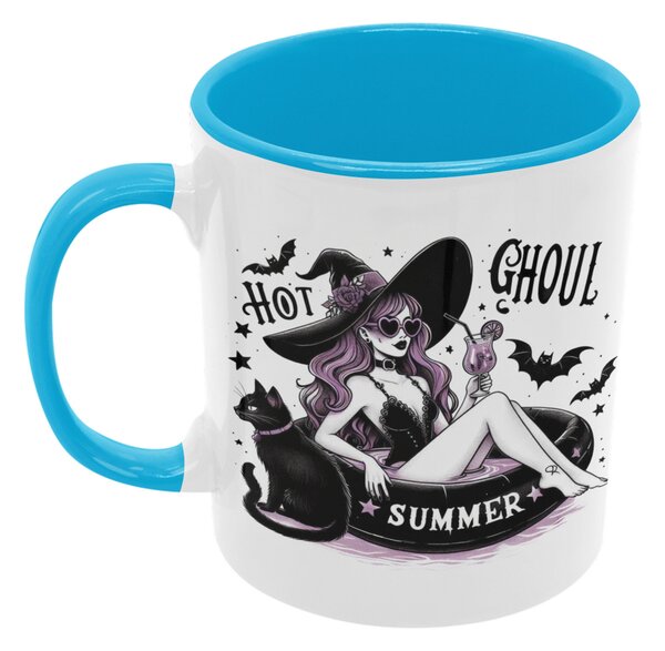 Ghoul Summer | keramický hrnek 330ml, různé barvy - Černá