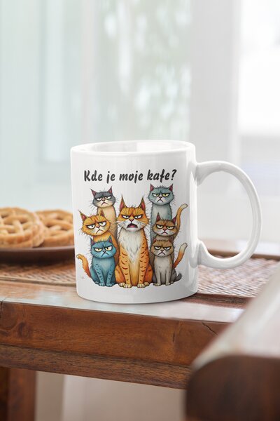 Kde je moje kafe | keramický hrnek 330ml