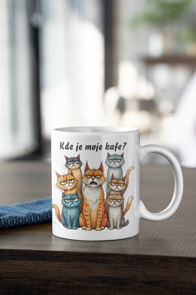 Kde je moje kafe | keramický hrnek 330ml