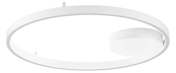 LED stmívatelné bílé designové stropní svítidlo Hedra 60W – Bílá