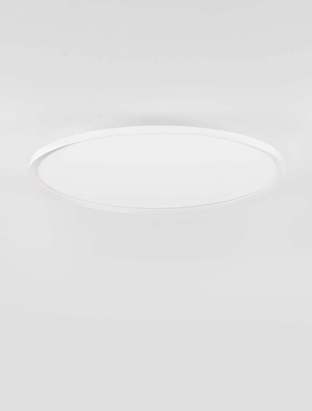 LED stmívatelné bílé moderní stropní svítidlo Aoton 55W – Bílá