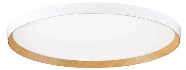 LED stmívatelné bílé designové stropní svítidlo Vomos – Bílá