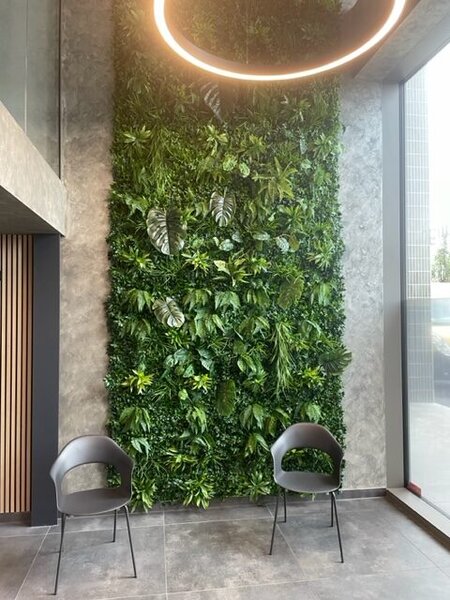 Zelená stěna Miami 100 x 100 cm s UV ochranou – Jungle venkovní dekorace
