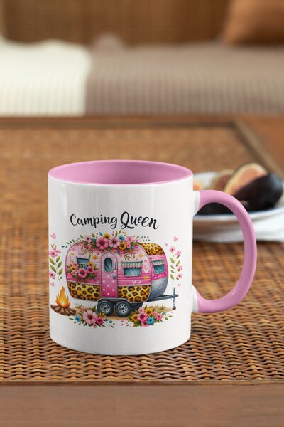 Camping Queen #1 | keramický hrnek 330ml