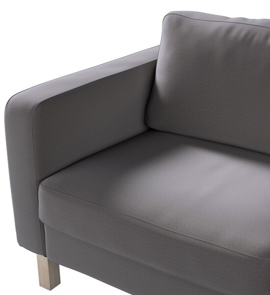 Potah na pohovku IKEA Karlstad 2-místná, nerozkládací, krátký barva hnědá látka sametová