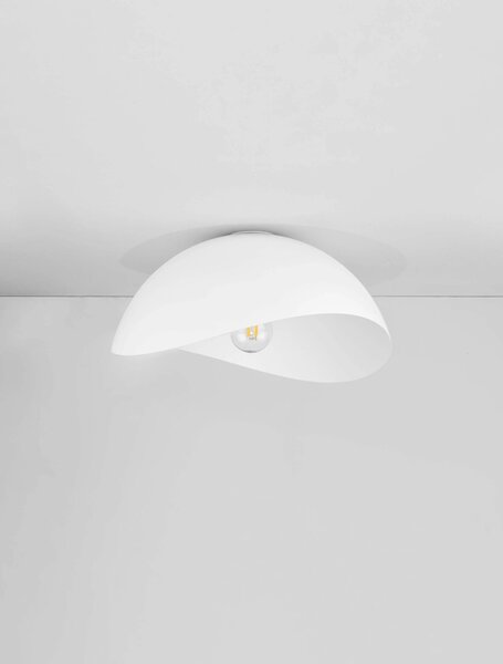 LED bílé moderní stropní svítidlo Opsi – Bílá