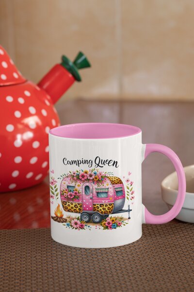 Camping Queen #1 | keramický hrnek 330ml