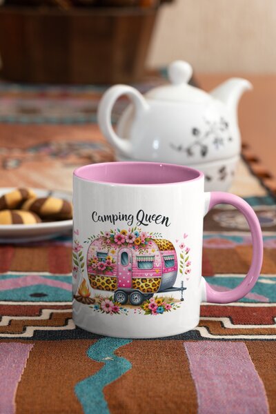 Camping Queen #1 | keramický hrnek 330ml