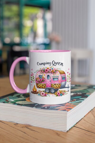 Camping Queen #1 | keramický hrnek 330ml