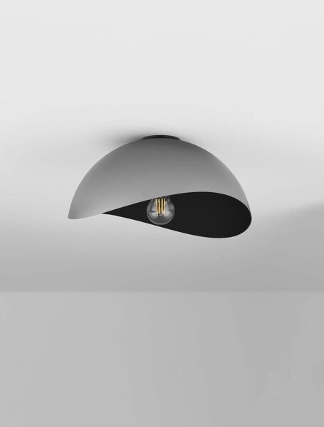 LED černé moderní stropní svítidlo Opsi 40 – Černá