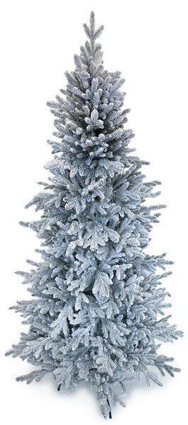 Umělý vánoční stromeček Aspen 240 cm se sněhem – slim model 100% PE - 231 - 260 cm - So snehom - 91 do 110cm