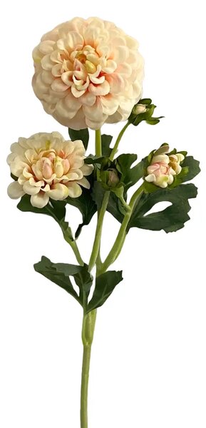 Umělá georgína 52 cm Real Touch – realistická dekorace - 51 - 70 cm