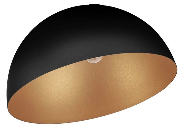 LED černo-zlaté designové stropní svítidlo Gea 50 – 50 x 12 cm