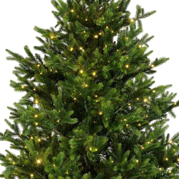 Umělý vánoční stromeček Nordmann 240 cm s LED osvětlením - 231 - 260 cm - Zelené stromky