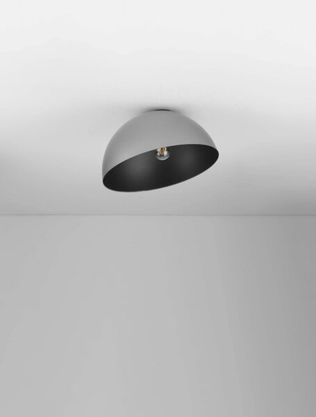 LED černé moderní stropní svítidlo Gea – Černá
