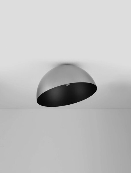 LED černé designové stropní svítidlo Gea – Černá