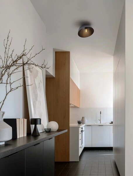 LED černé moderní stropní svítidlo Gea 29 – Černá