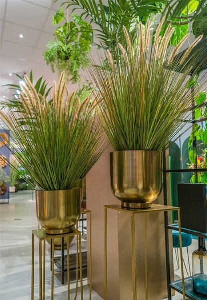 Umělá tráva Pennisetum 85 cm – v květináči - 71 - 90 cm