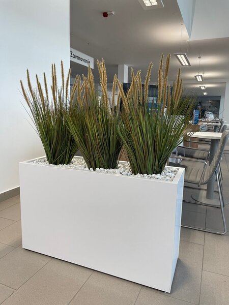 Umělá tráva Pennisetum 85 cm – v květináči - 71 - 90 cm