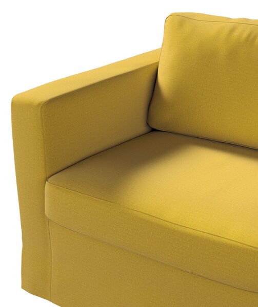 Potah na pohovku IKEA Karlstad 2-místná , nerozkládací, dlouhý barva žlutá látka sametová