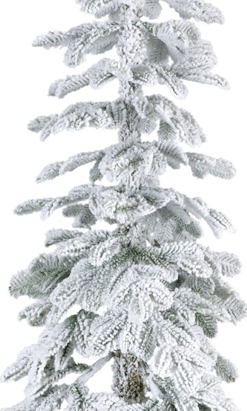 Umělý vánoční stromeček Alpine210 cm – realistický vzhled 100% PE (3D) - So snehom