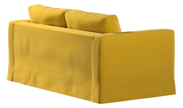 Potah na pohovku IKEA Karlstad 2-místná , nerozkládací, dlouhý barva žlutá látka sametová