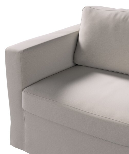 Potah na pohovku IKEA Karlstad 2-místná , nerozkládací, dlouhý barva béžová látka sametová